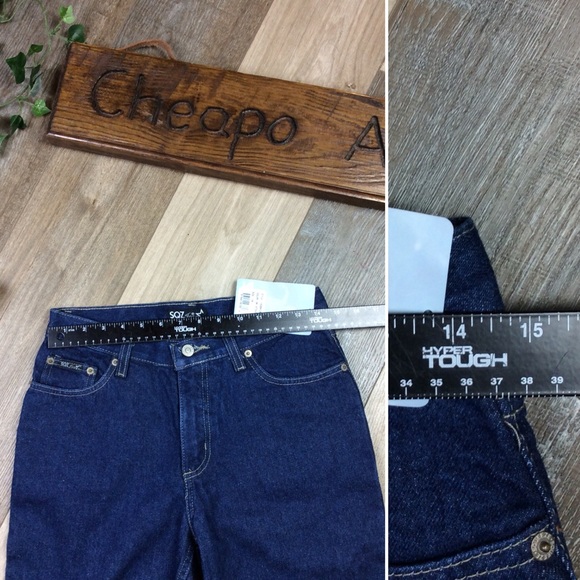 SQZ Pants size 7/8 Blue Jeans New Women - Picture 5 of 8